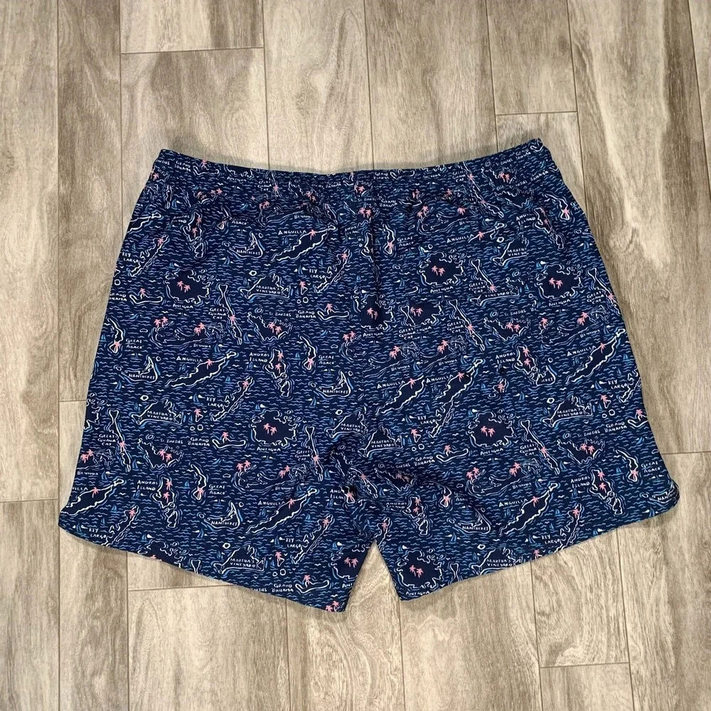 Vineyard Vines Board Shorts Mens‎ Extra Large Blue Caribbean IslandBeach